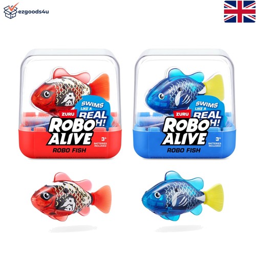 Interactive robo fish pack - interactive, 2-pack