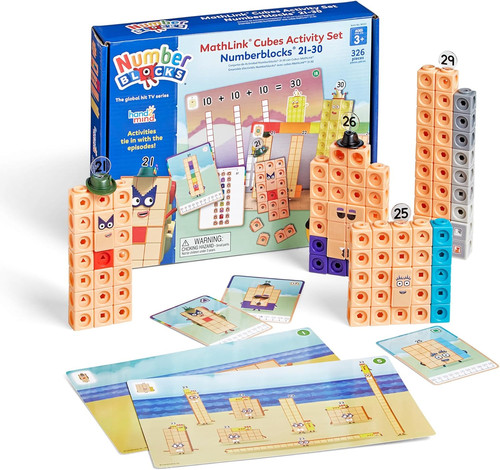 Math linking cubes number - linking,