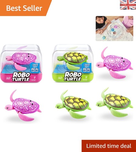 Interactive robo turtle bath - interactive,