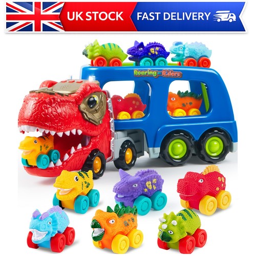 Dinosaur truck toy set - dinosaur, 12