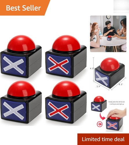 Interactive pack buzzers for - 4-pack,